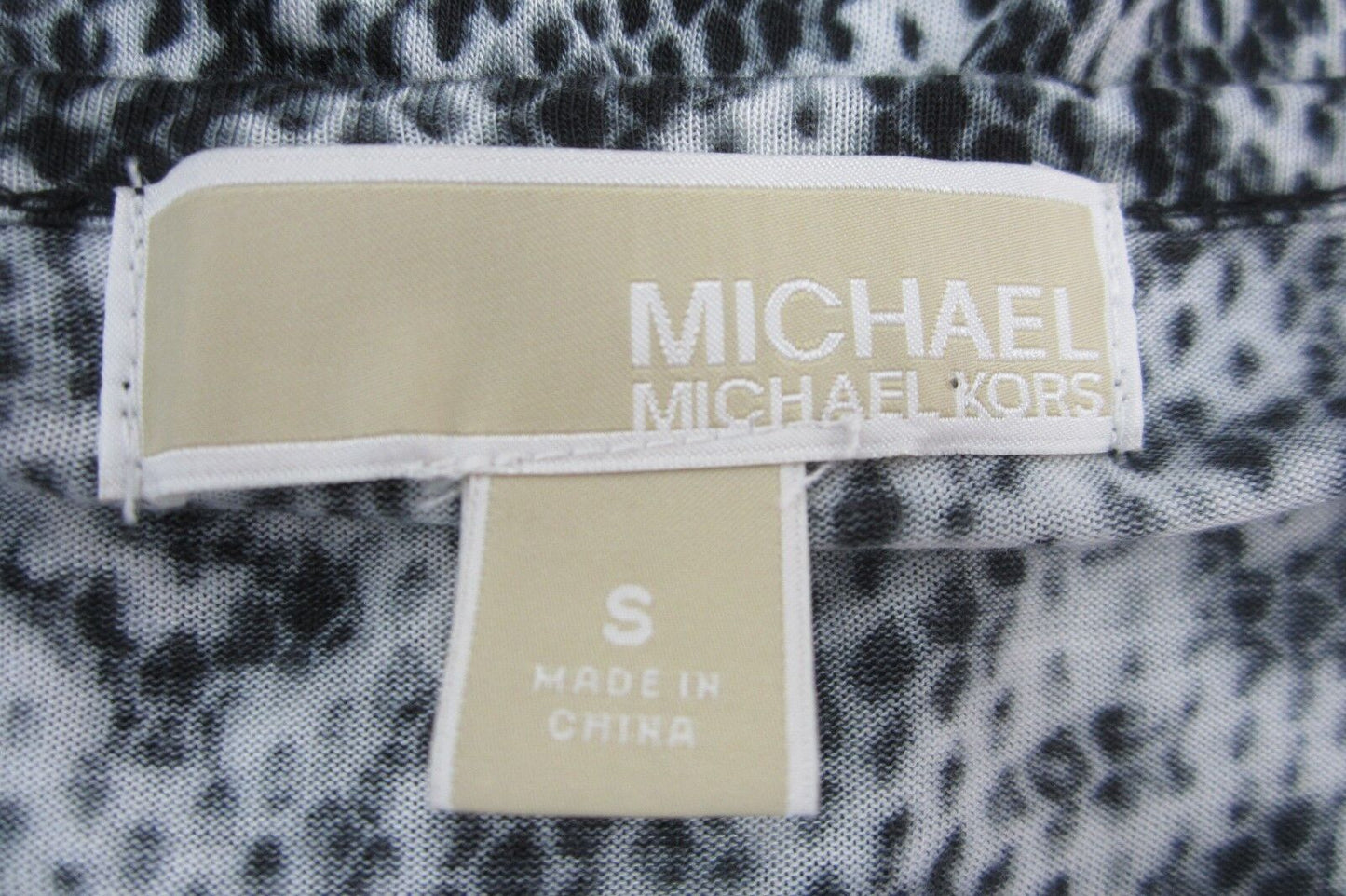 MICHAEL KORS SUPER CUTE Womens 3/4 Sleeve Rayon Knit Top Size Small