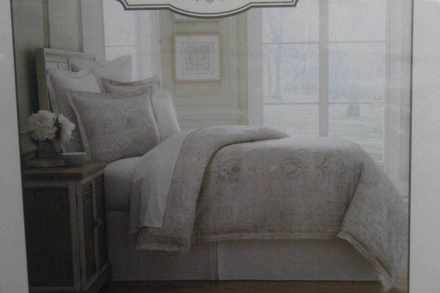 *NIP* $329. Southern Living Gentry Full/ Queen Duvet Cover Mini Set w/ Two Shams