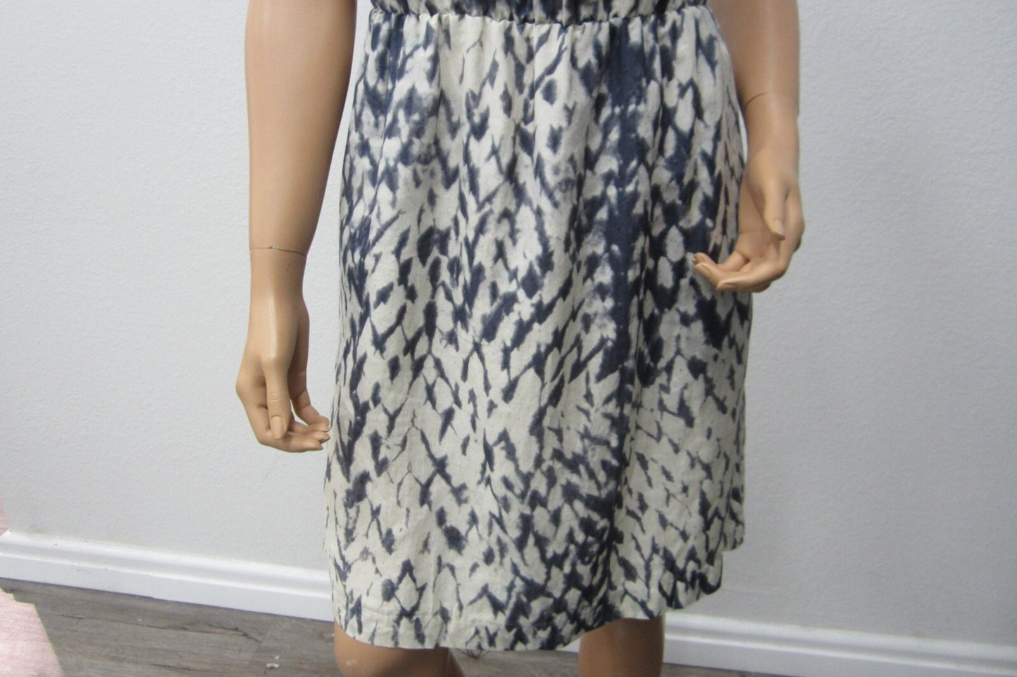 NICE GAP Dress Sleeveless Lined Sheer Design Wide Strap Cute Size Small