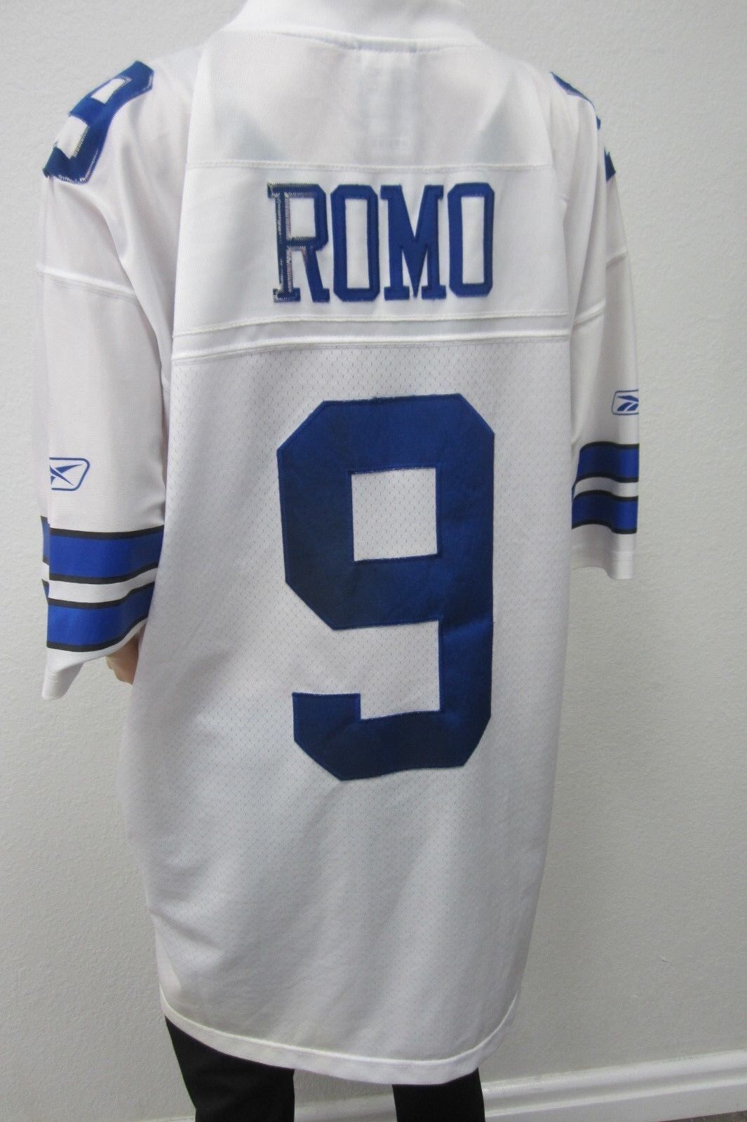 Reebok Tony Romo Dallas Cowboys Sewn Football NFL Onfield Unisex Jersey Sz XL