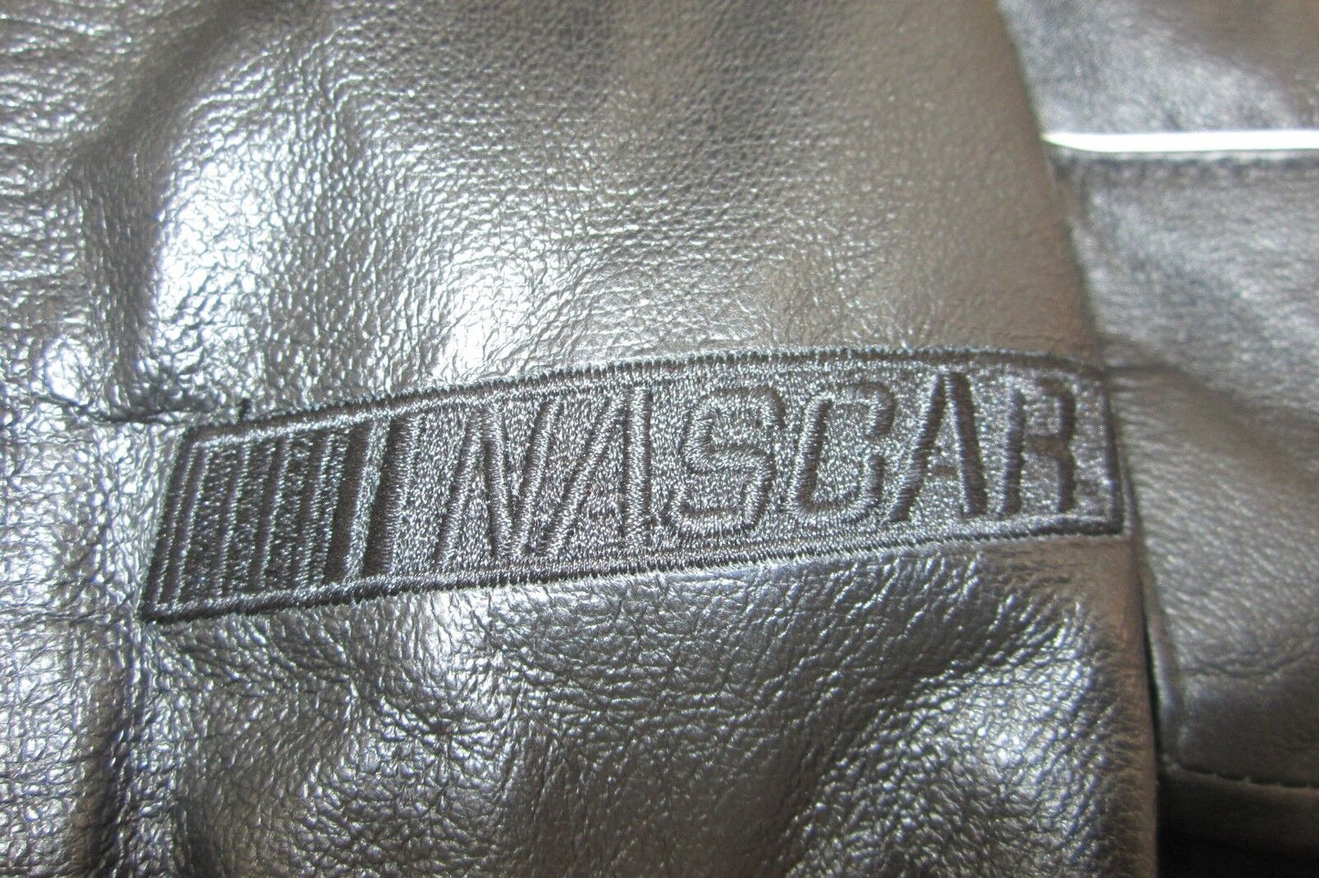 *NWOT*  NASCAR #3 Dale Earnhardt Sr Black Leather Jacket by Velocity Size WomenM