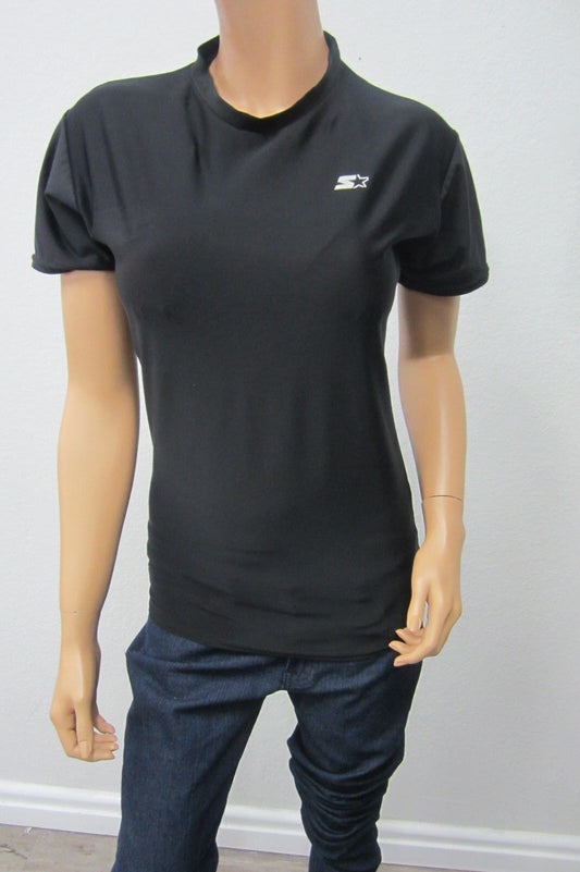 EUC Ladies Starter Black Workout Top Sz Large