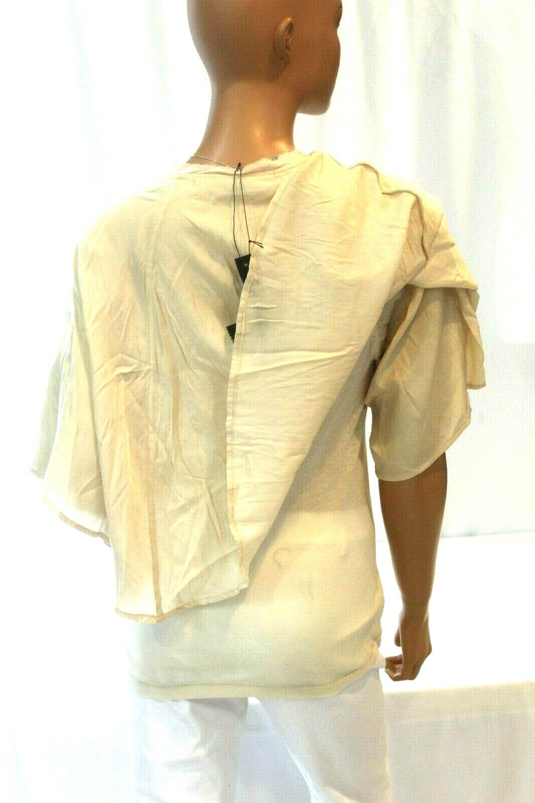 *NWT* Season. JS - Nordstrom Womens Ivory Batwing Tunic Top Size Medium