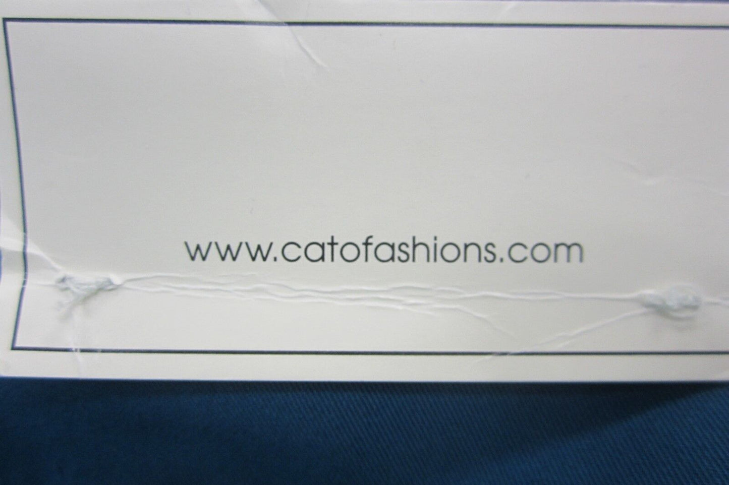 CATO CONTEMPORARY SITS BELOW NATURAL WAIST ANKLE LENGTH TURQUOISE PANTS SIZE 12