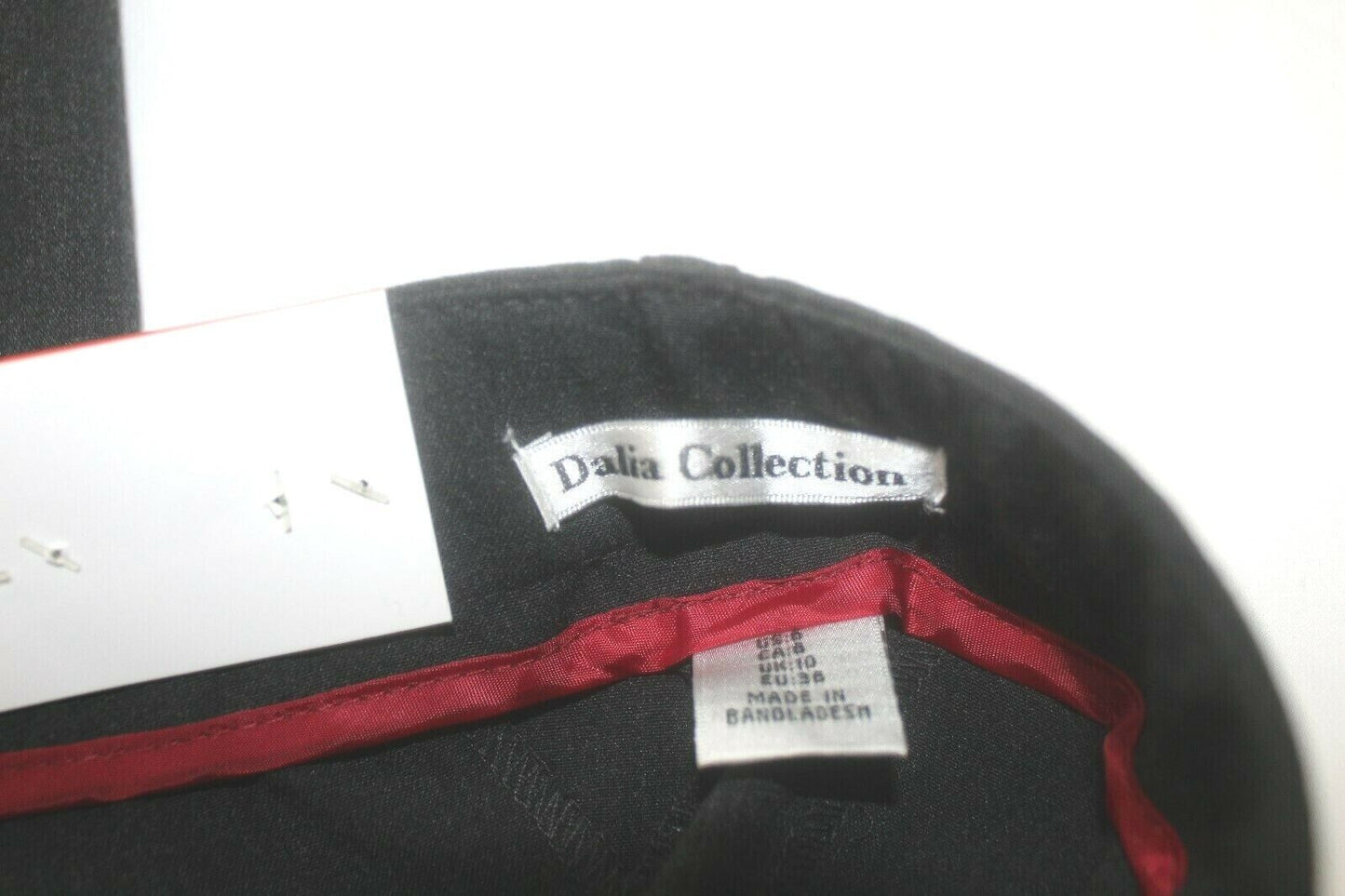 *NWT* Dalia Collection City Fit Pants Cigarette Leg  Rayon Sz 6 (W31 x L27) Crop