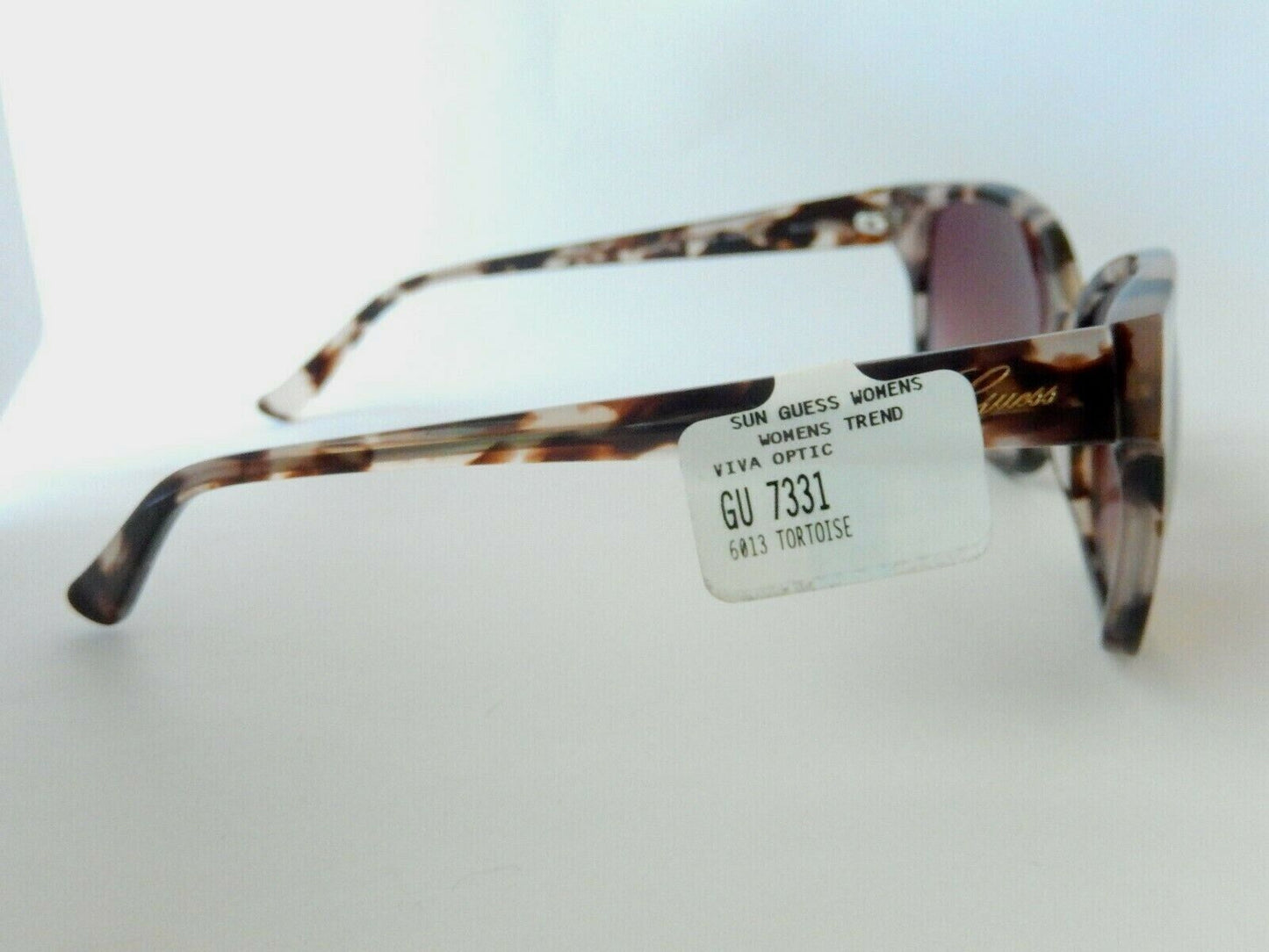 NWT $179 GUESS Sunglasses GU 7331  Tortoise 6013 - 60MM