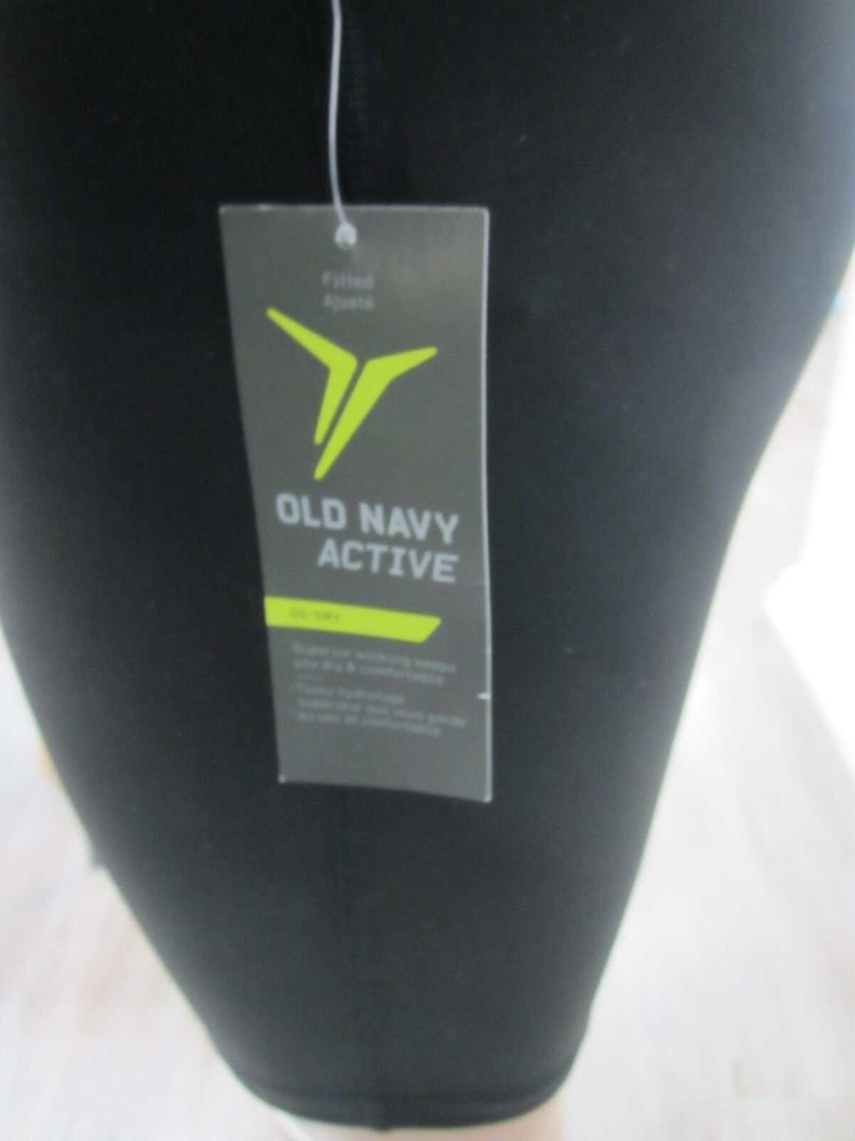 Old Navy Black Active Go Dry Shorts & Sports Top Athletic Set. Size S/P. 