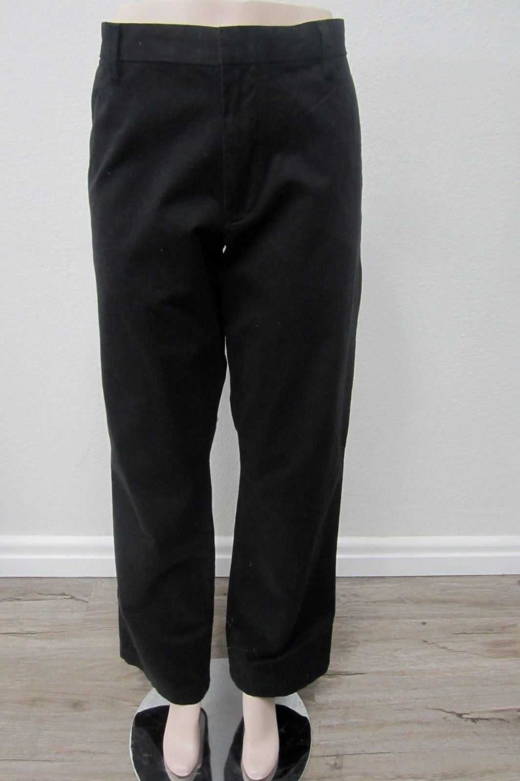 *NWT* OLD NAVY KHAKI PANTS MENS CLASSIC STRAIGHT BLACK JACK COLOR SIZE 38x32