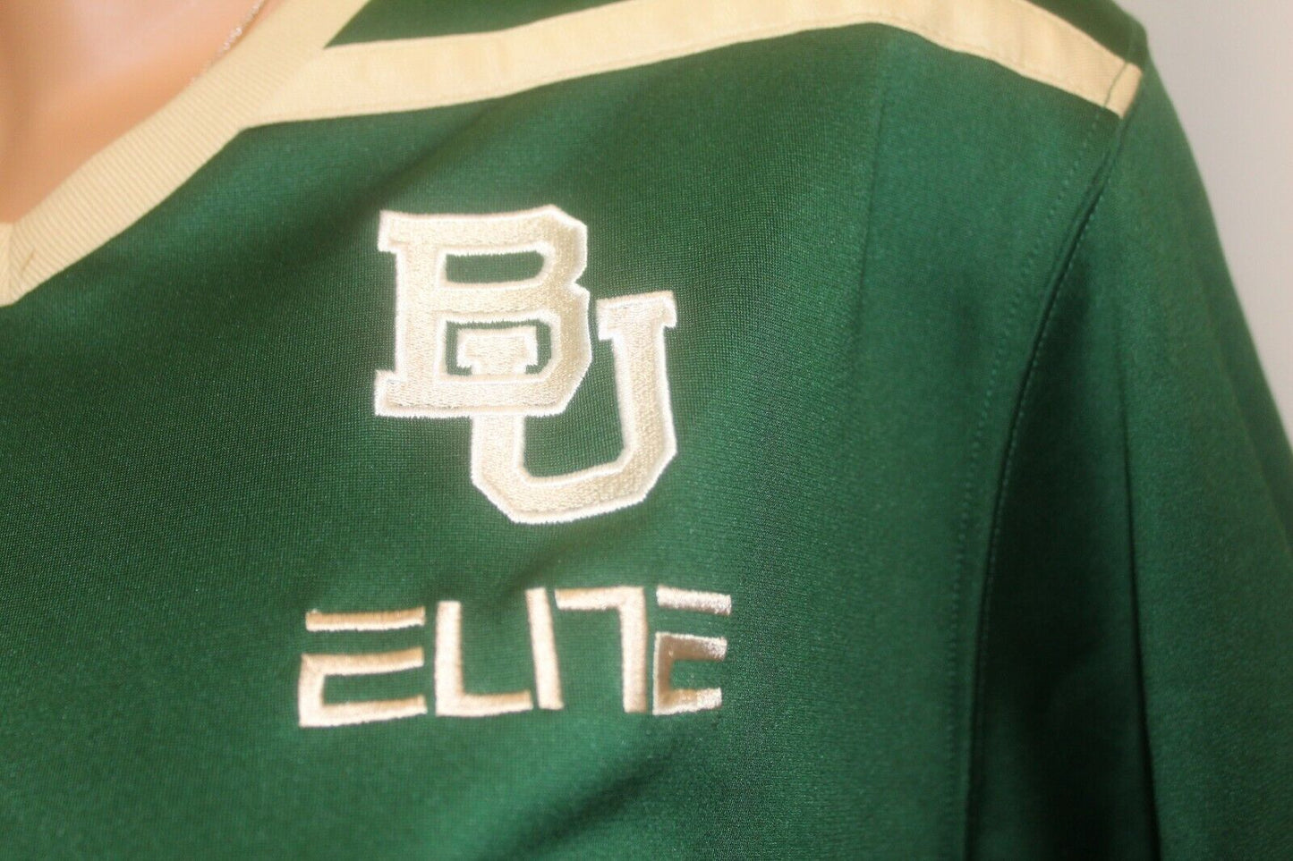 *RARE* 2012 Nat. Champ. Baylor #20 Nike Elite NCAA Basketball Warm Up Jacket LG
