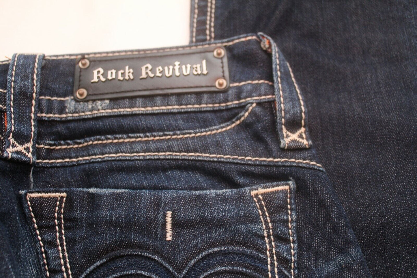 *NWT* Rock Revival Womens  Adele Straight Jeans, Size: W28"x L32"
