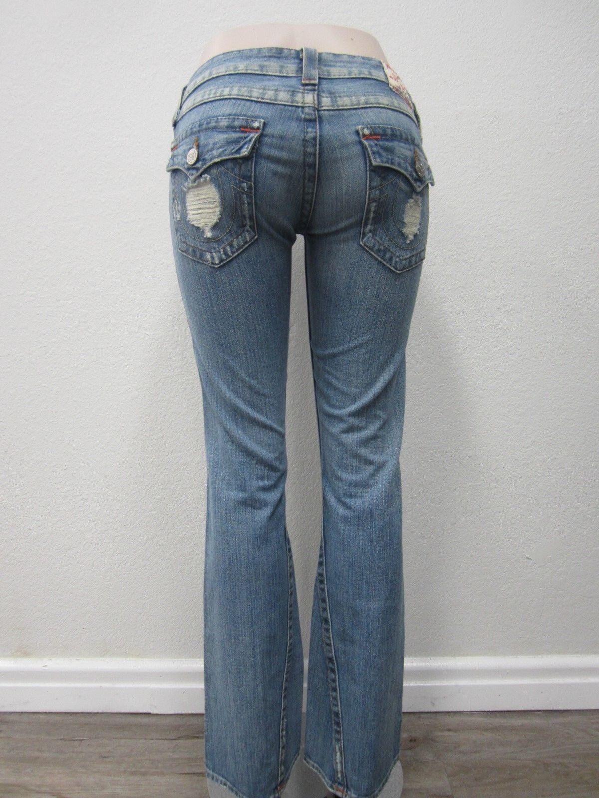 AUTHENTIC Ladies True Religion Joey Jeans Size 28 X 33
