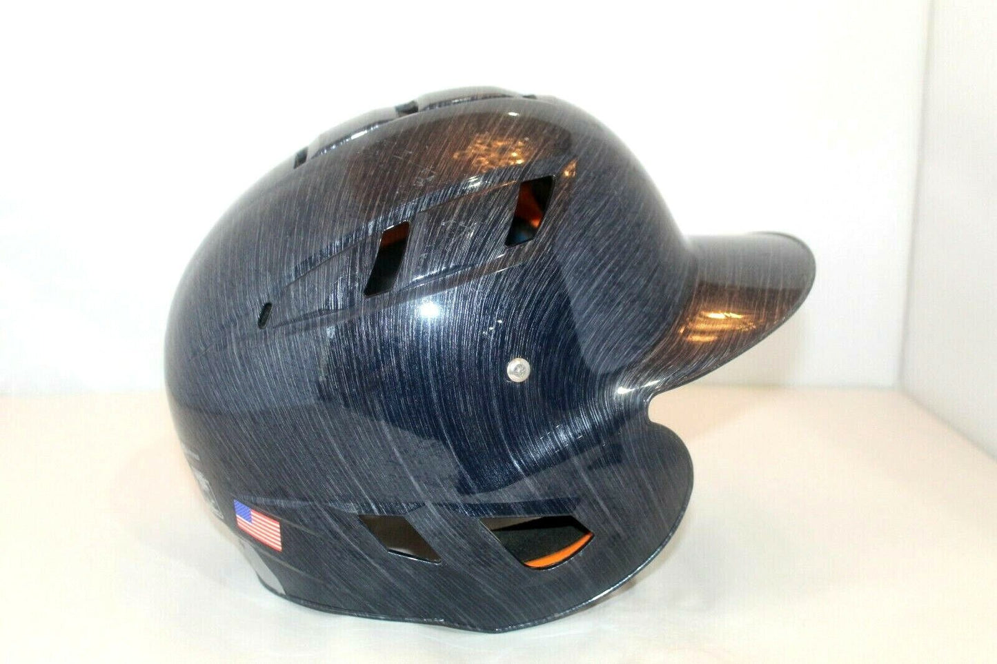 *MINT* Schutt Batting Helmet Black with Silver Swirl Model 325650 M  - SSMC BAH