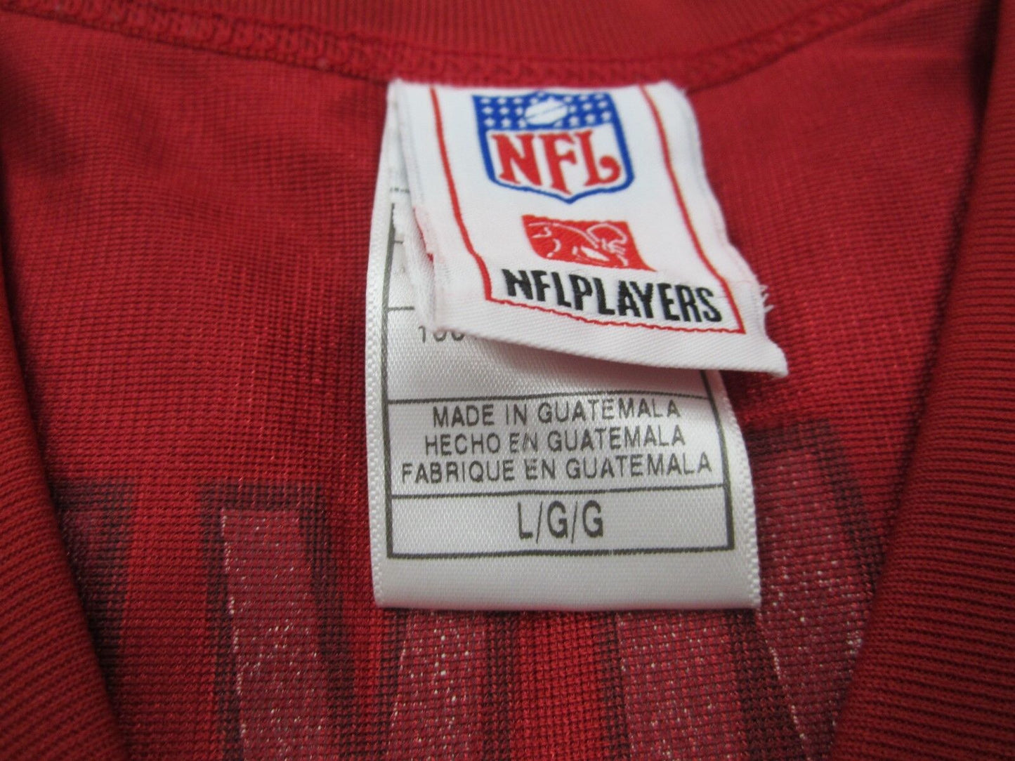 VERY NICE SF 49ers V Davis #85 NFL Equipment  Size L Red Home Football Jersey