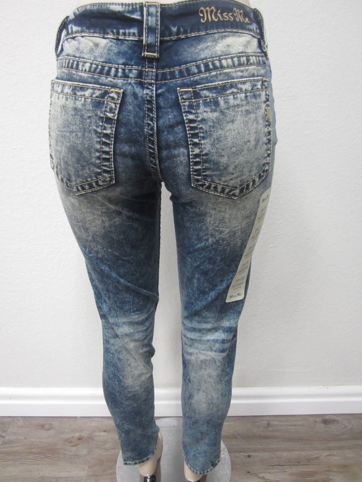NWT MISS ME #JY8643S Signature Skinny Women's Jeans Size  29 x 30