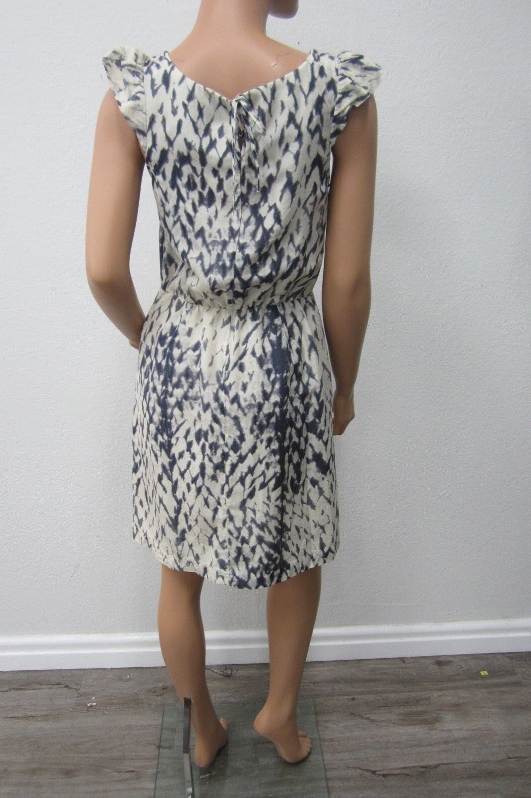 NICE GAP Dress Sleeveless Lined Sheer Design Wide Strap Cute Size Small