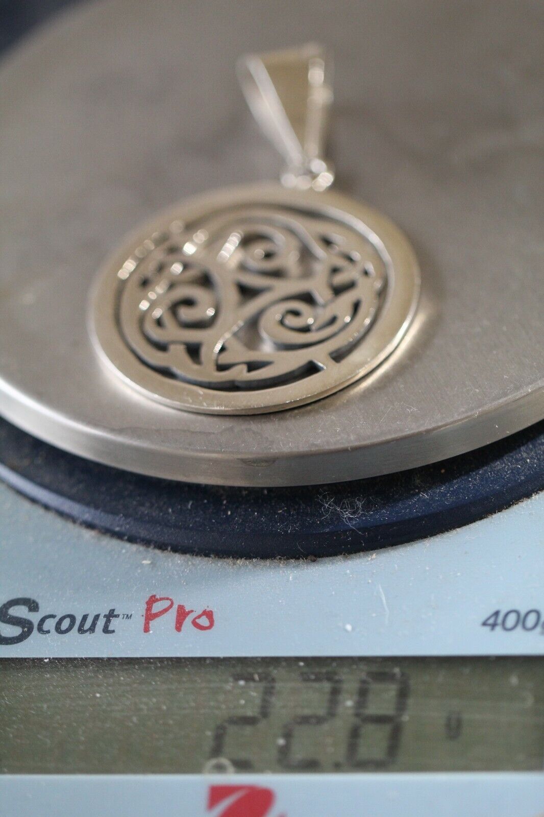 *RETIRED*  SILPADA Sterling Silver Celtic Knot Large Pendant