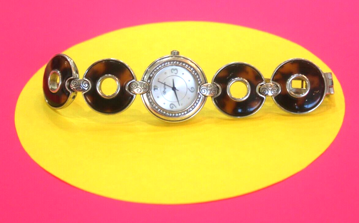 Brighton TOPANGA Tortoise Watch New Battery