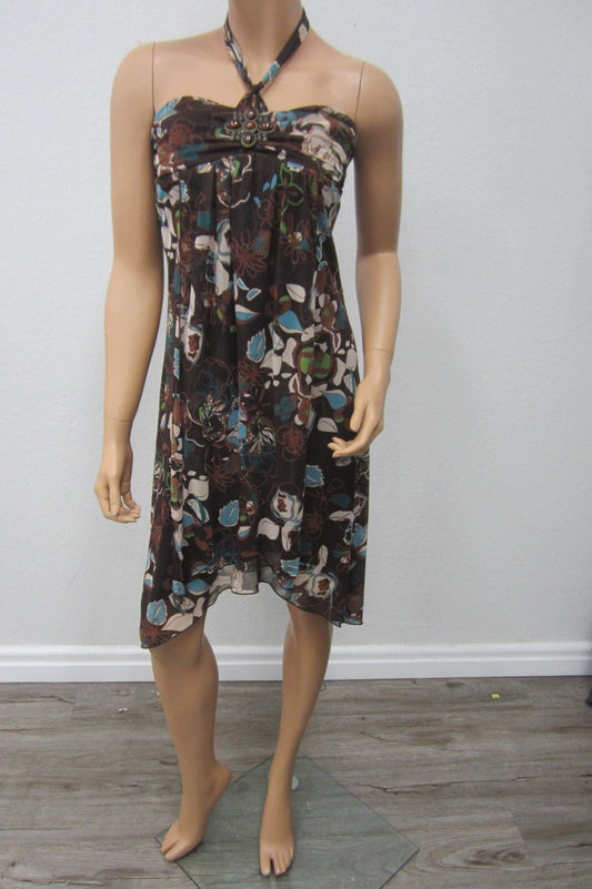 *VERY NICE*  INTRIGUE Women's Casual Tea Dress Size Small