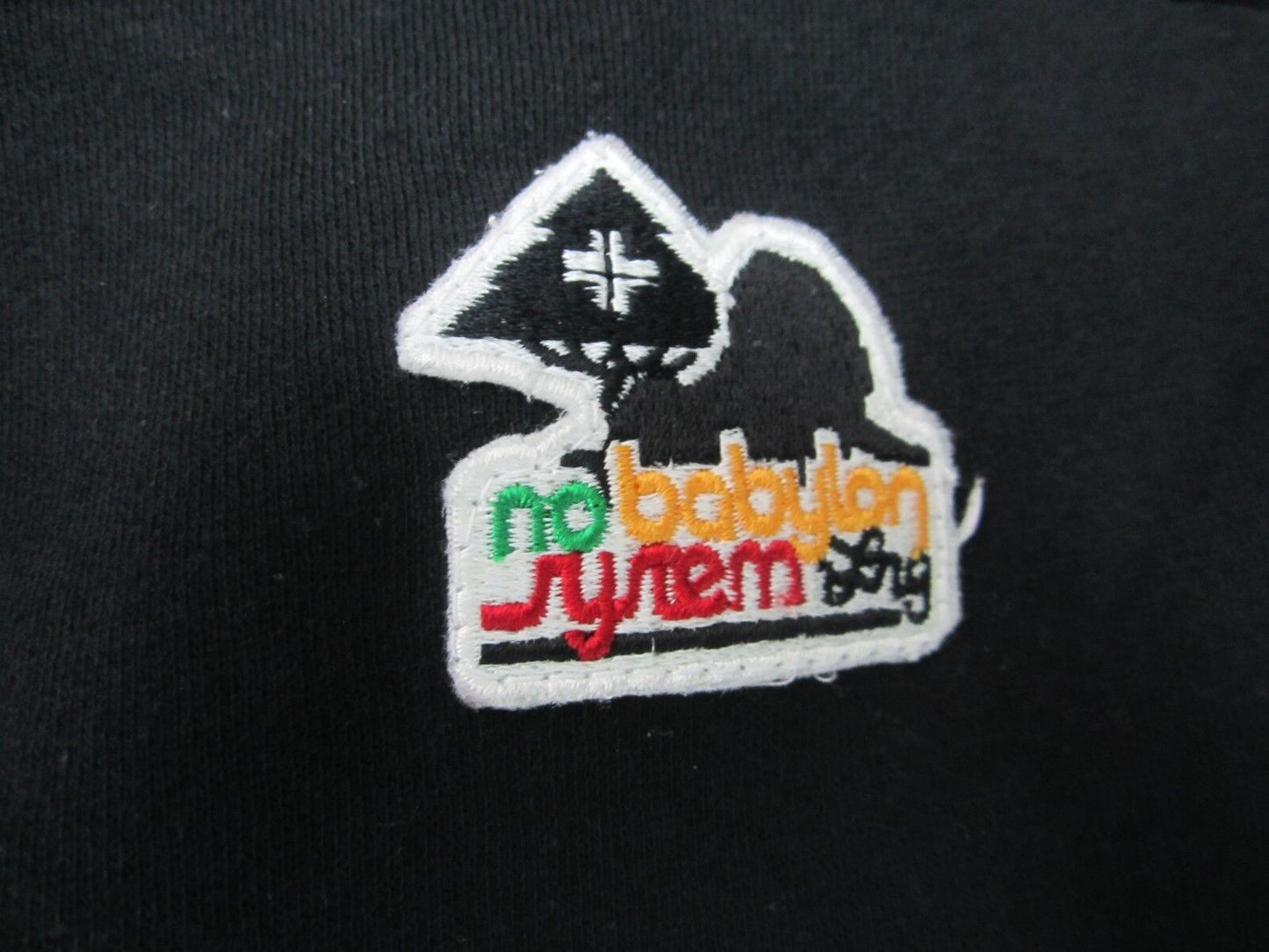 L.R.G. GENUINE  JOGGER PANTS BLACK  THICK COTTON MEN SZ LARGE XXXXXL