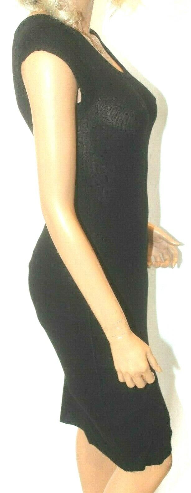 *NWT* $178. BCBGMAXAZRIA Black Stretch Body Con Mini Dress Sz XS "SUPER SEXY"