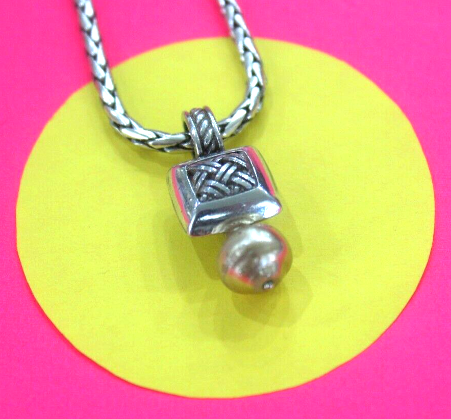 RETIRED Brighton 16"-18" Pearl Necklace