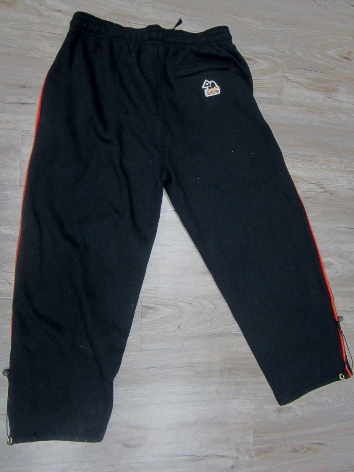 L.R.G. GENUINE  JOGGER PANTS BLACK  THICK COTTON MEN SZ LARGE XXXXXL