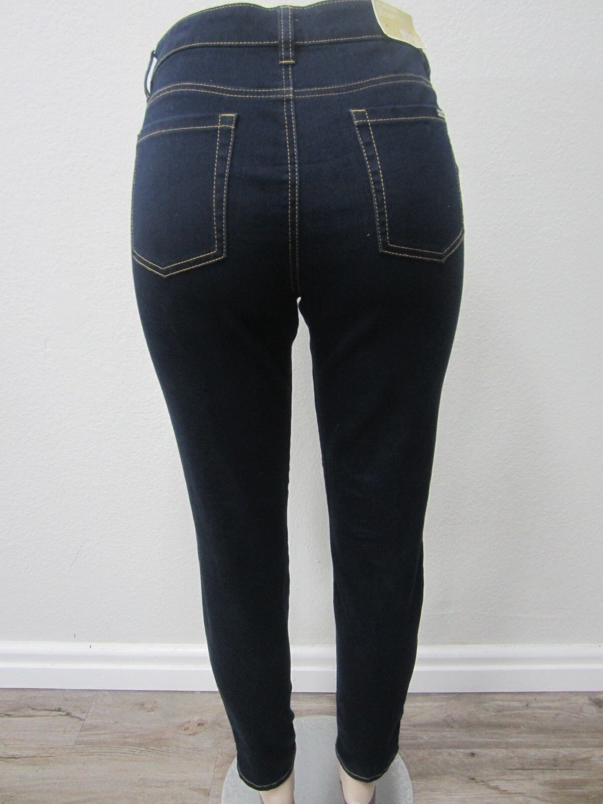 NWT Michael Kors Jeans Ava Super Skinny Dark Blue Size 12 Twighlht Wash Cotton
