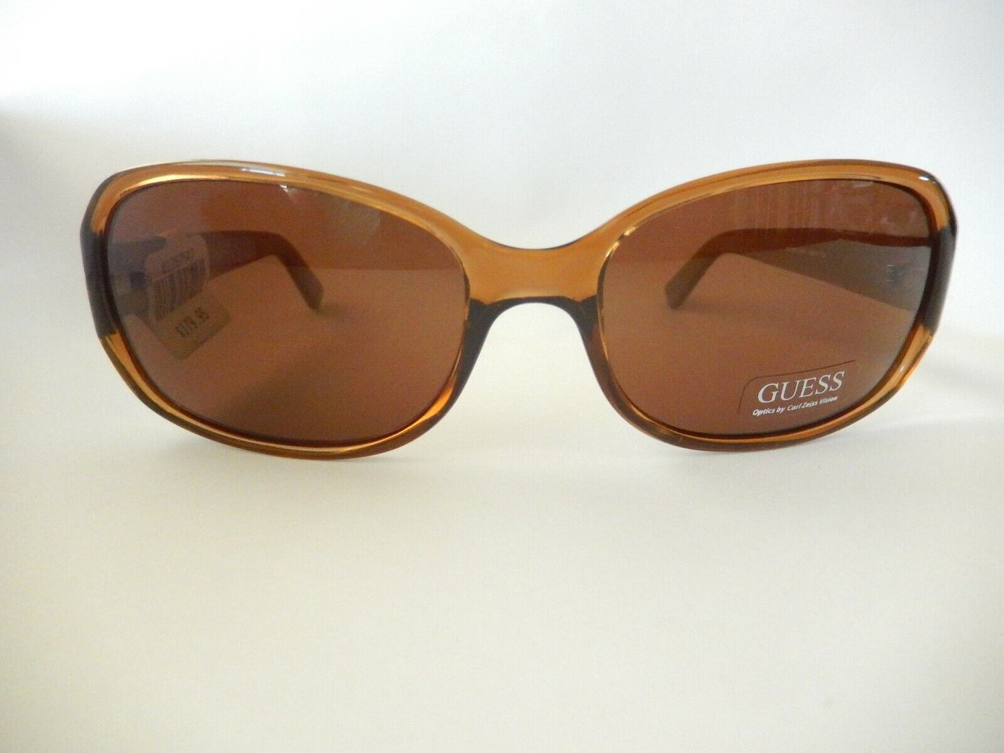 NWT $179  GUESS GU 7257 Optics by Carl Zeiss Sunglasses Brown -1 59-17-135