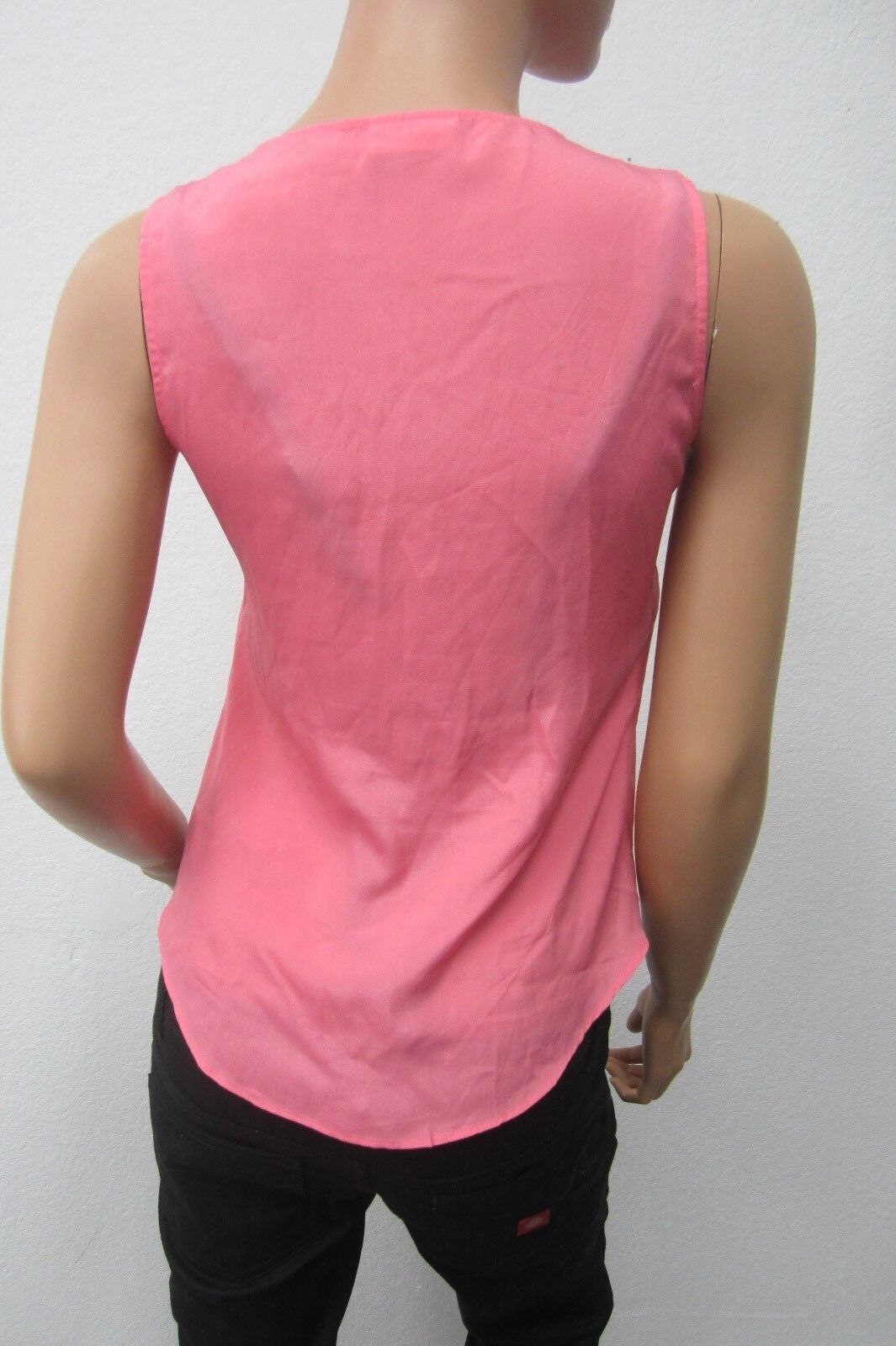 *MINT*  New York and Company Womens Pink ChiffonTop - SUPER CUTE!!!! Size XS