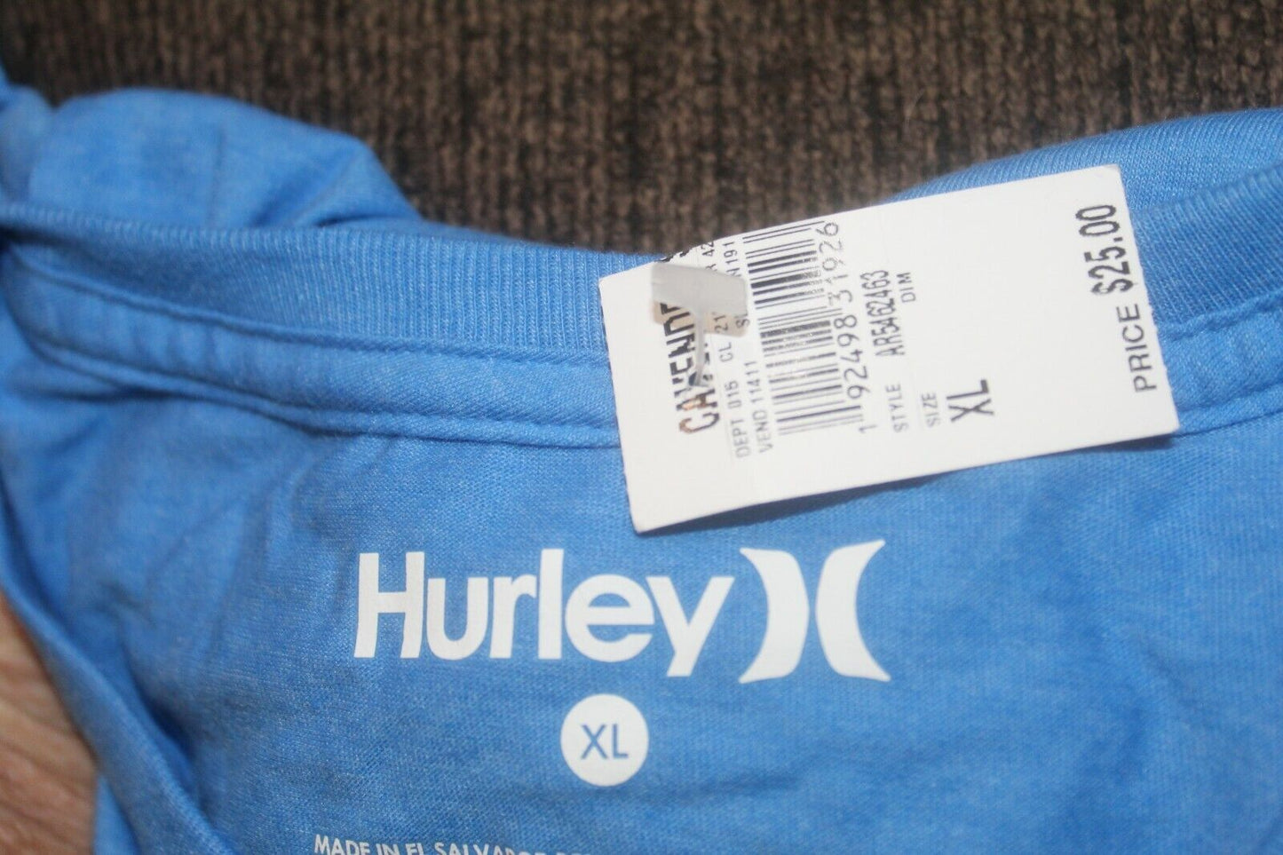 *NWT* Hurley Mens Fader Soft Premium Tee Shirt T-Shirt Size XL