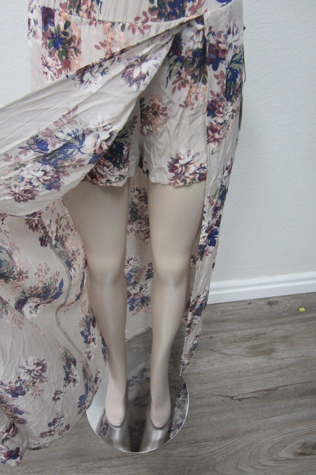 NWT Active U.S.A Flower Shorts & Split Maxi Skirt with  Elastic Waistband Size S