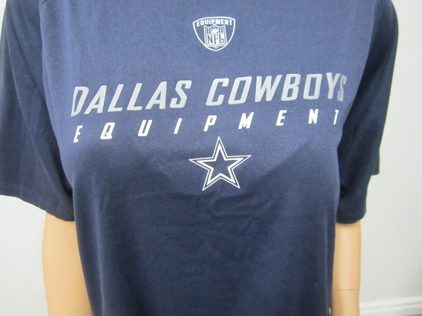 NEW Dallas Cowboys Equipment NFL PlayDry Unisex Short Sleeve Training T-shirt  L