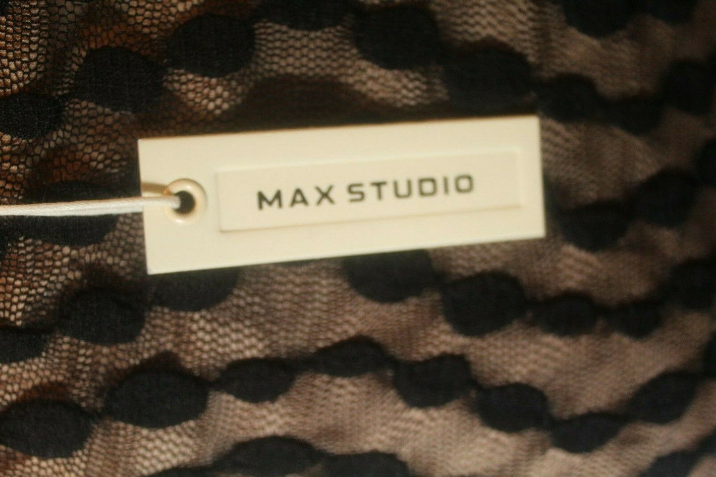 *NWT* $78.  MAX STUDIO SKIRT BLACK LACE NUDE LINING SIZE SMALL "SUPER CUTE"