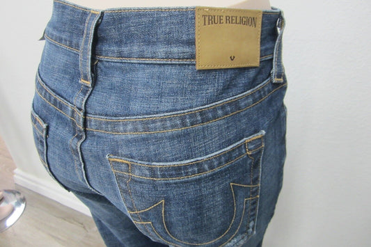 *NWT* $189.00 TRUE RELIGION Rocco Relaxed Skinny Men's Jeans Size W32 x L33