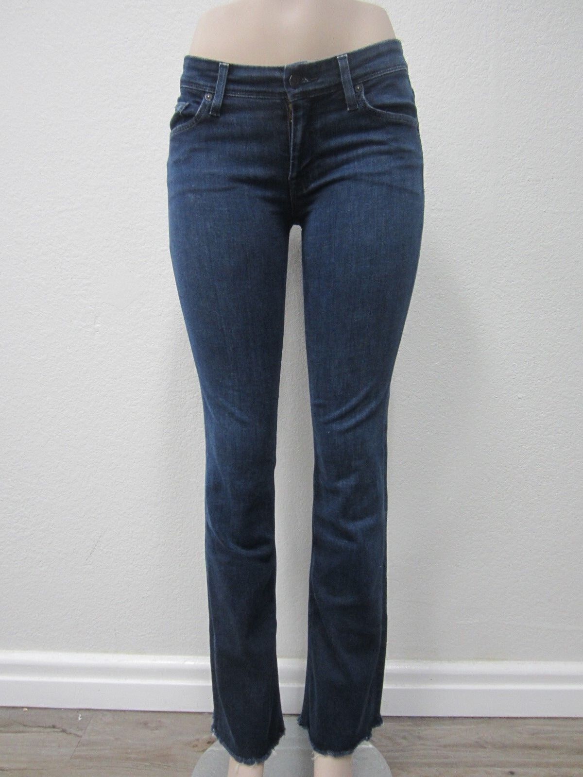 7 SEVEN FOR ALL MANKIND FLYNT BOOTCUT STRETCH JEANS LADIES SIZE 27