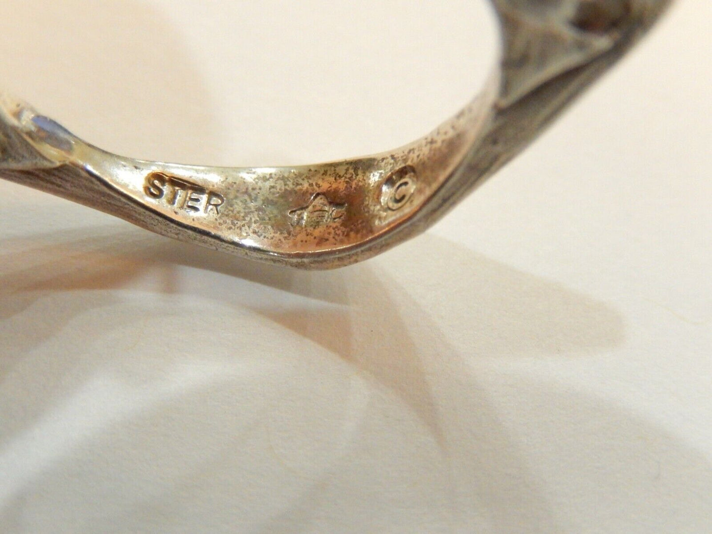 *RARE* Retired Jeep Collins Sterling Silver Dangle Hook Earrings 15.0 gms Thick