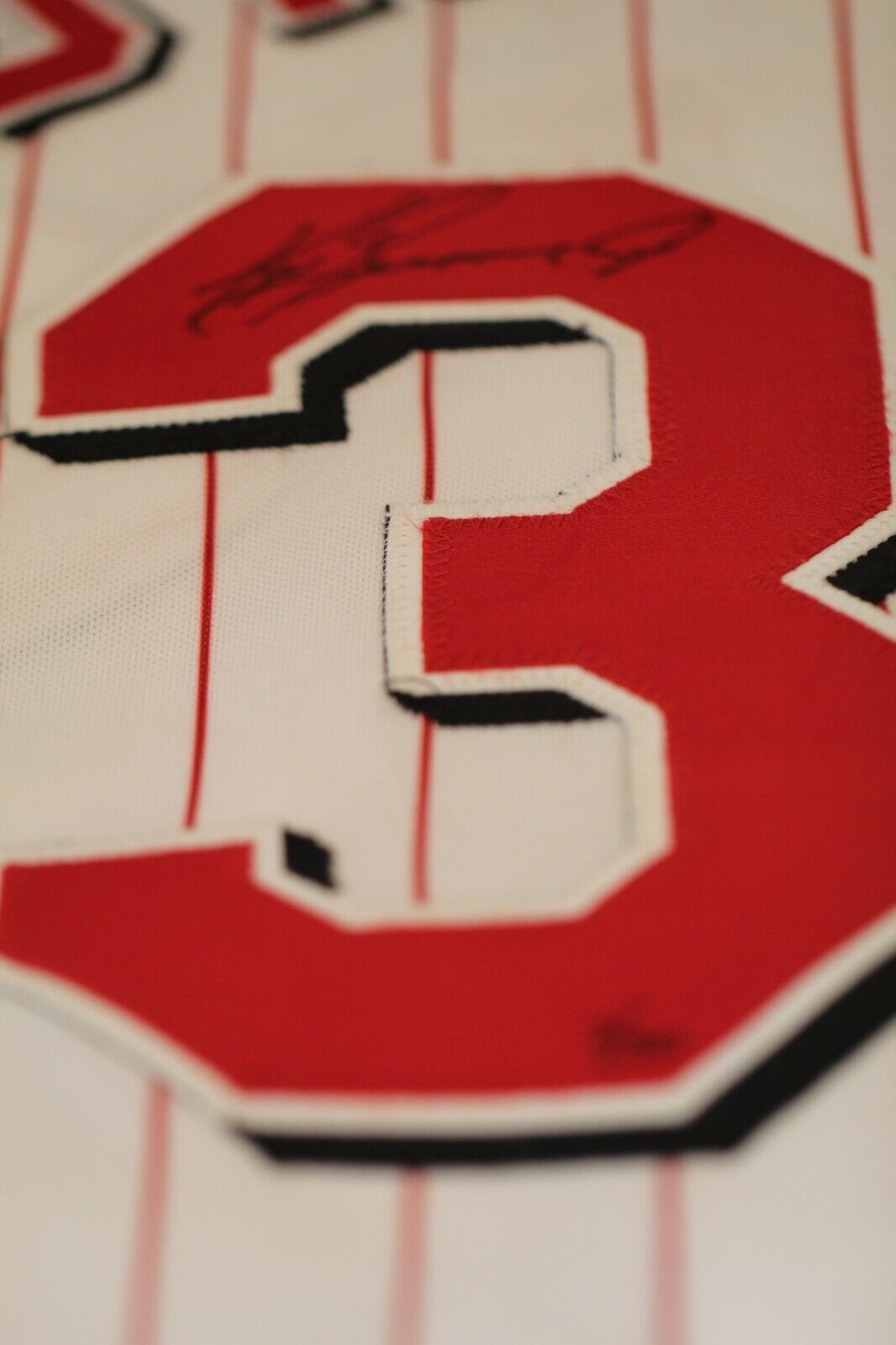 Ken Griffey Jr. Autographed Signed Cincinnati Reds Russell Authentic  Jersey