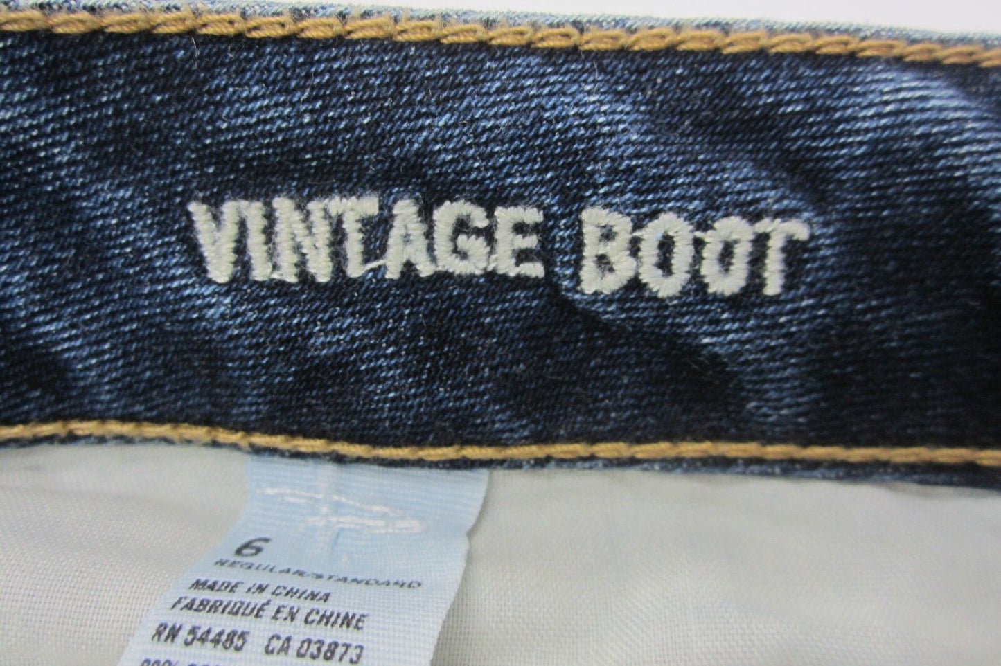 *MINT* Women's American Eagle Vintage Boot Jeans Medium Wash Size 6 x 30.5"L