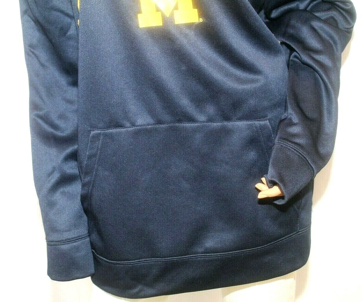 *NWT* Stadium Athletics Michigan Wolverines Pullover Insulated Hoodie Size XL