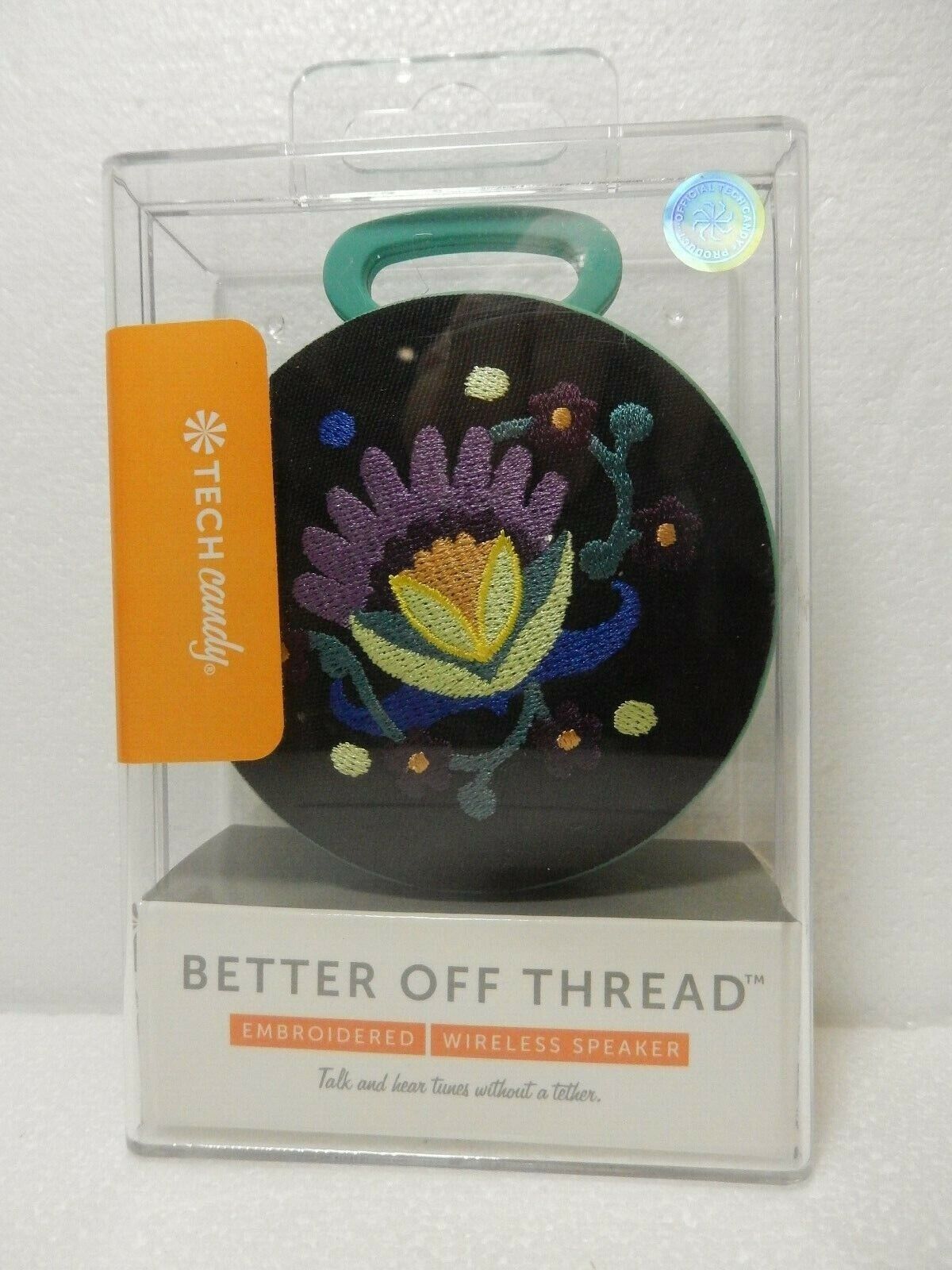 NEW Tech Candy Portable Bluetooth Wireless Speaker  Embroidered Flower Women Mom