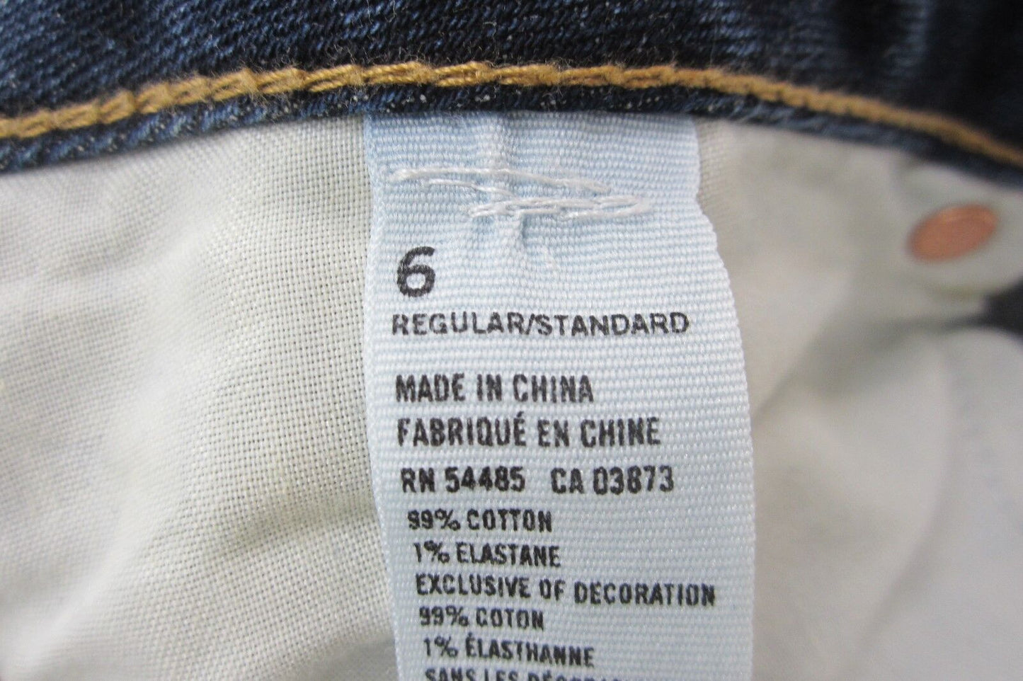 *MINT* Women's American Eagle Vintage Boot Jeans Medium Wash Size 6 x 30.5"L