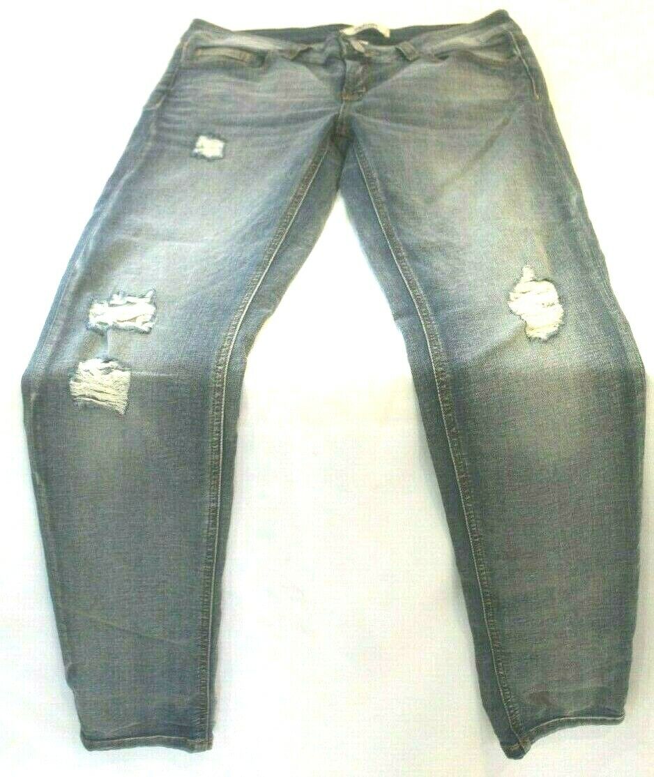 Refuge Women's Distressed Stretch Skinny Jeans Size 4 W30 x L30