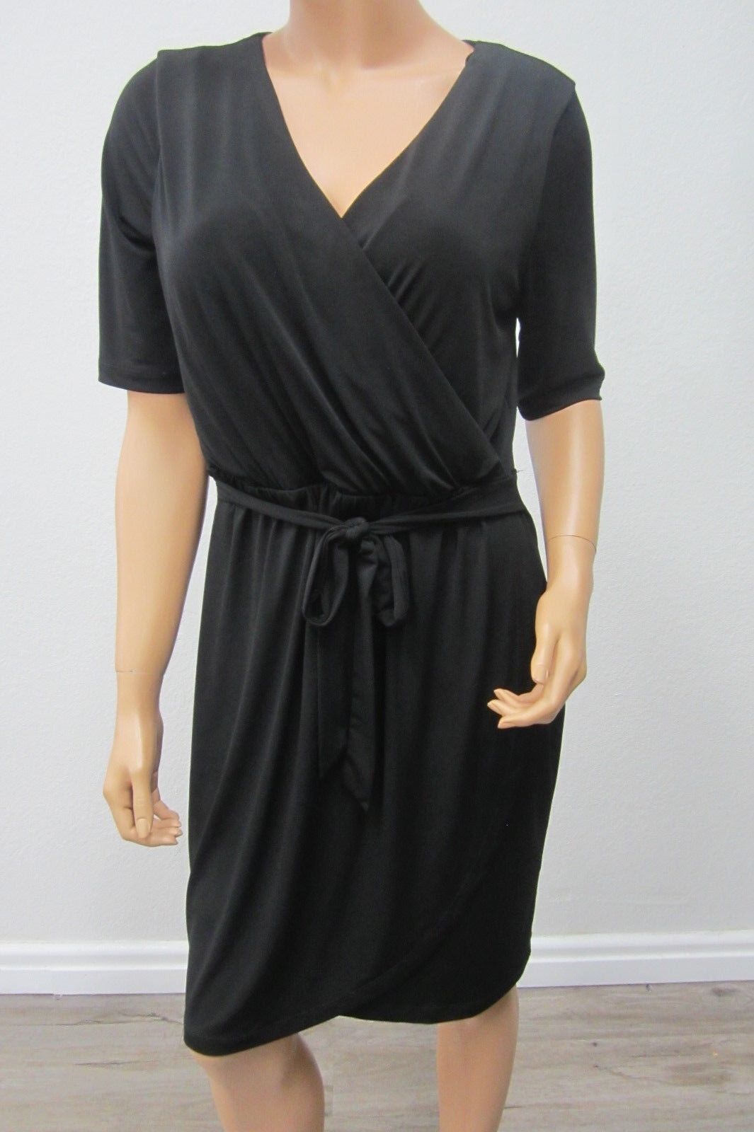 VERY NICE COVINGTON BLACK WOMEN'S  STYLISH  DRESS  Size Large