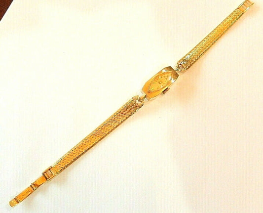 *RARE* 18K YELLOW GOLD VINTAGE PIERRE VALLEE LADIES CROTON SWISS MADE WATCH