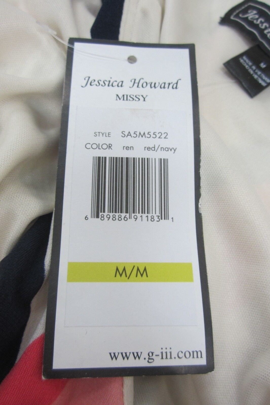 NWT - Jessica Howard - SUPER CUTE - Maxi Dress Multi-Color Sleeveless Sz M/M
