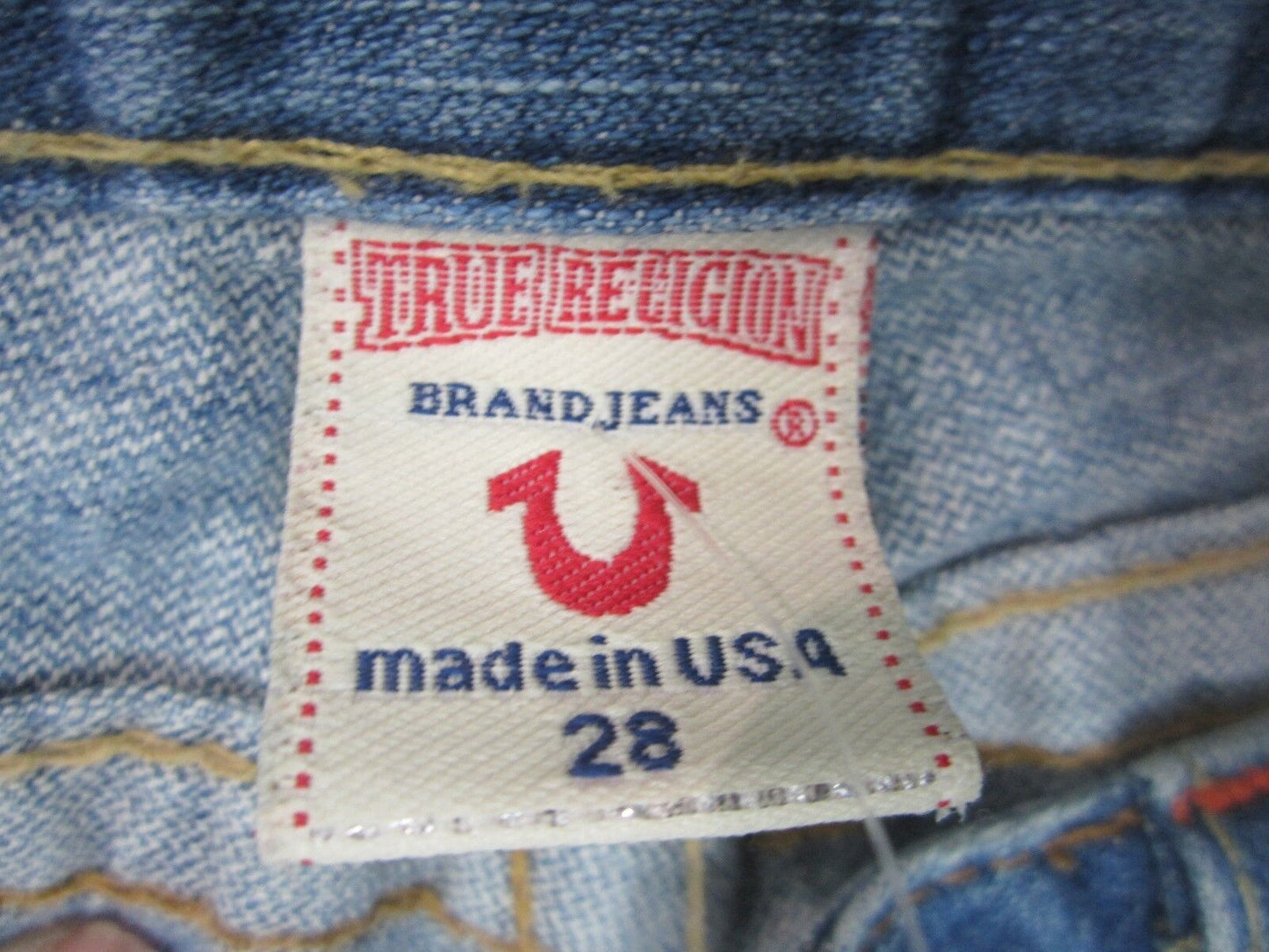 AUTHENTIC Ladies True Religion Joey Jeans Size 28 X 33