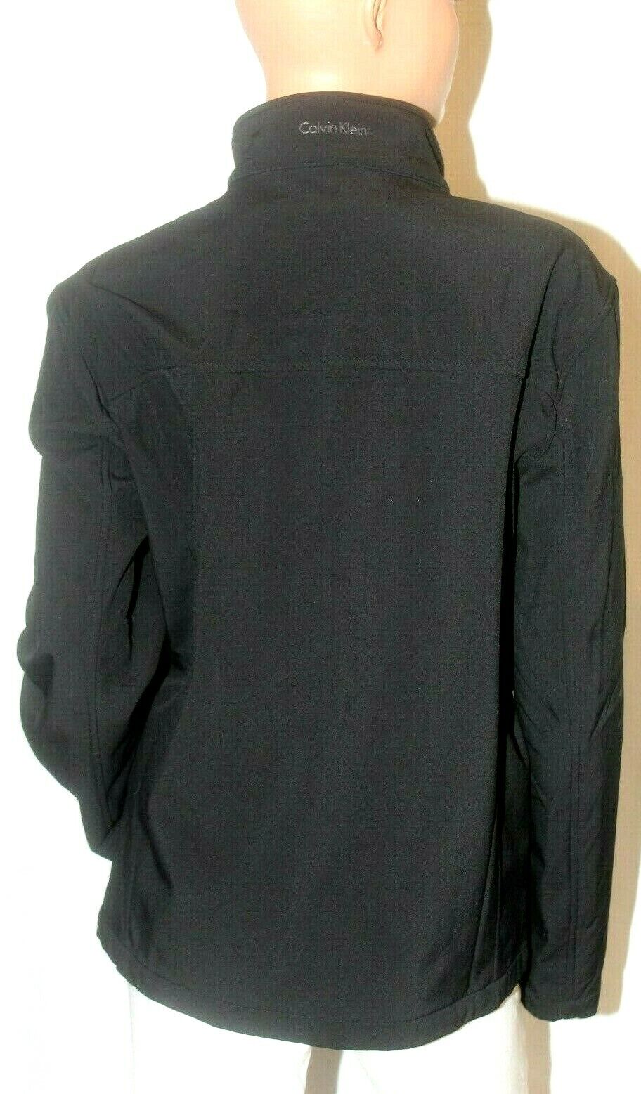 Calvin Klein Men's Black Insulated Water/Wind Resistant Jacket Coat Size Medium