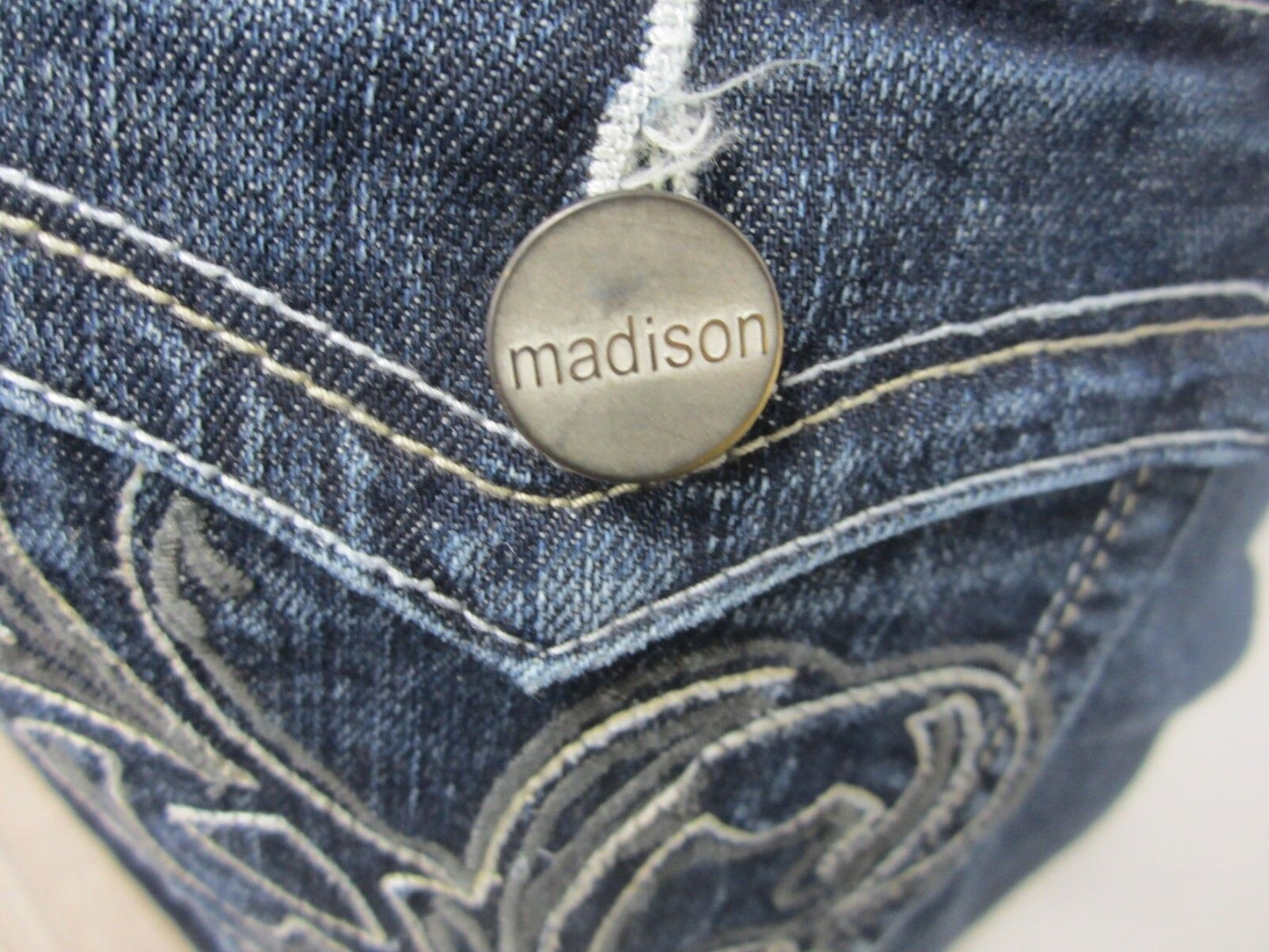 MINT Madison M Denims Womens  Jeans Wider Leg Dark Size 15/16 x 29L