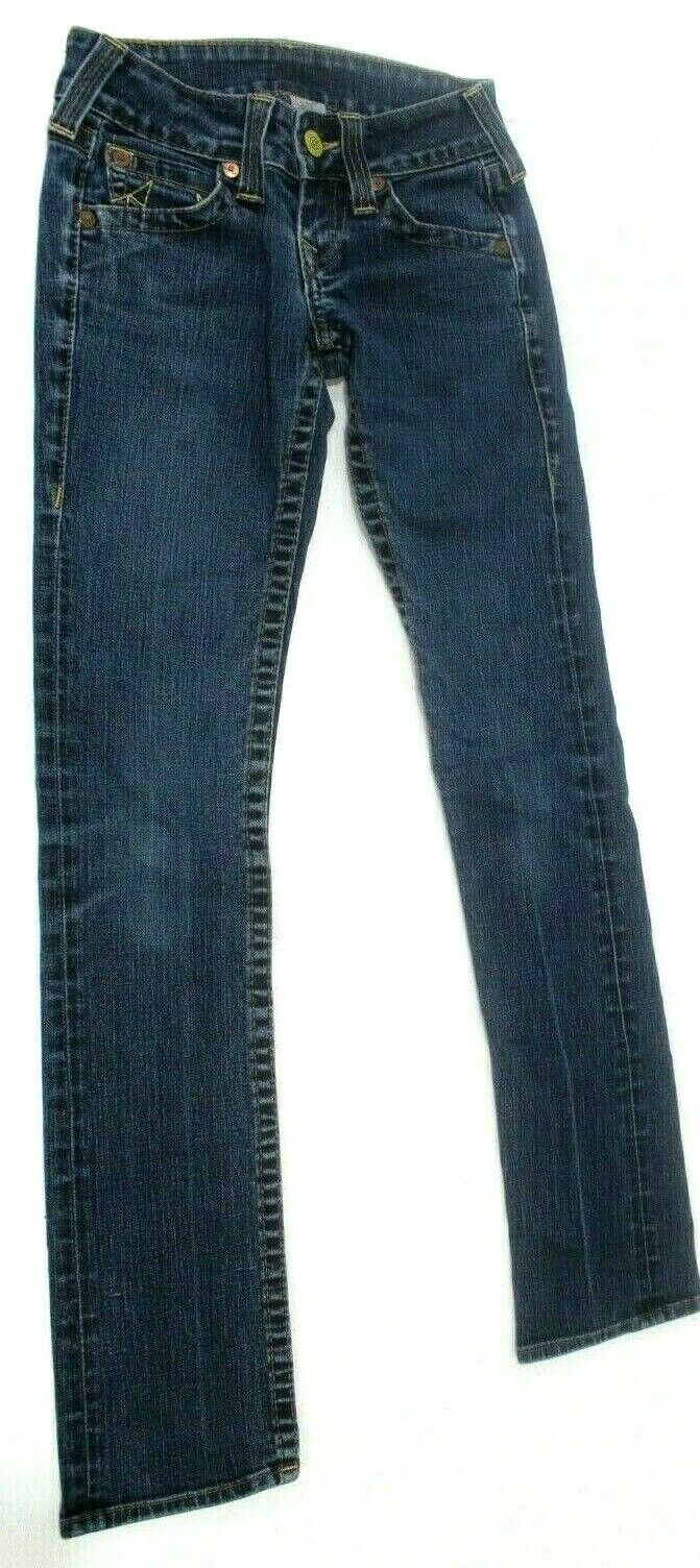 True Religion Horseshoe Women’s Straight Leg Jeans Rn112790 Size 25 (W27 x L32)