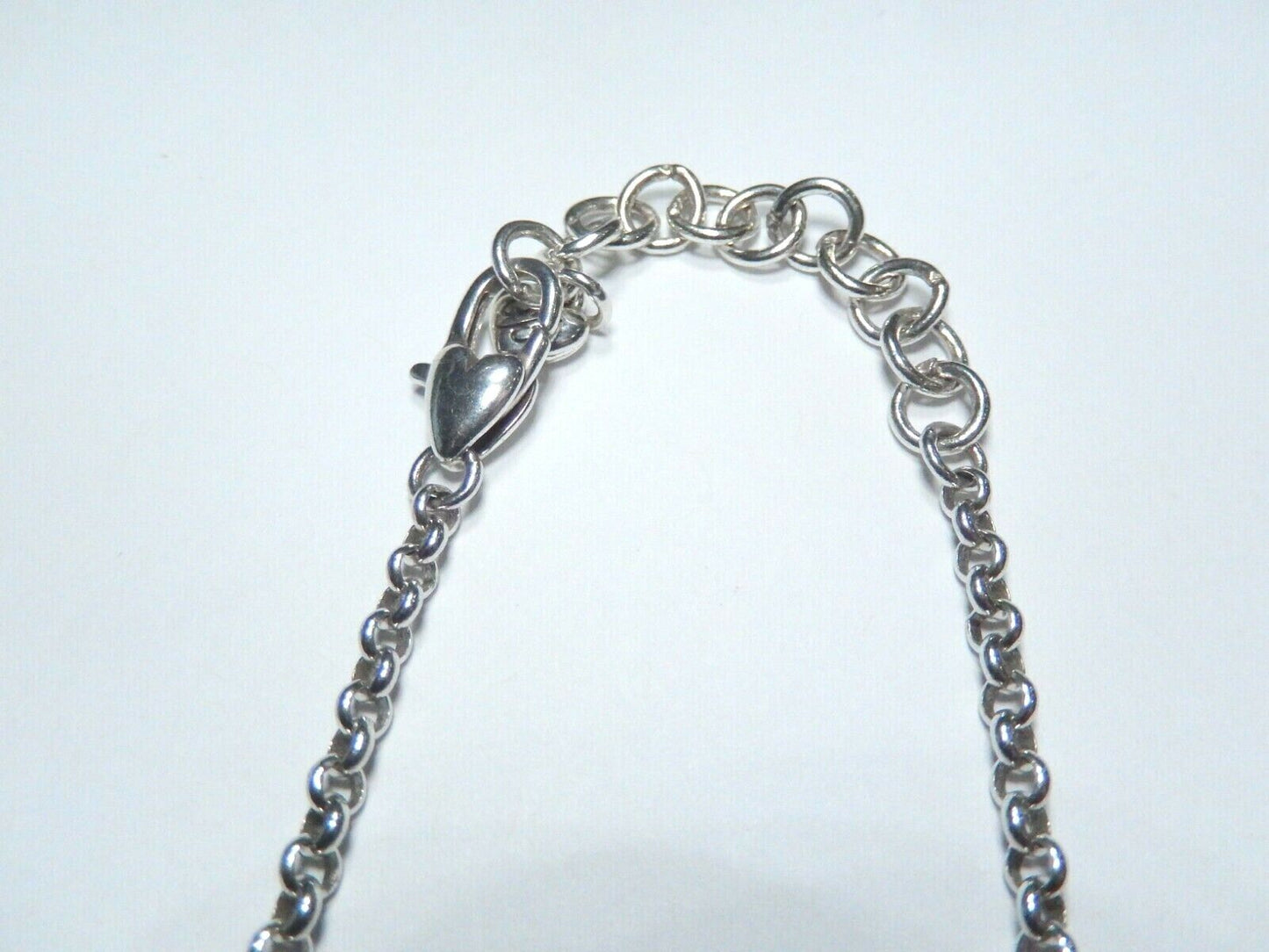 *RETIRED*  BRIGHTON LARGE 16" Silver  Necklace
